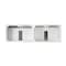 James Martin Vanities Athens 72in Double Vanity Cabinet, Glossy White E645-V72-GW - alternate 3